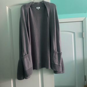 Bell sleeve cardigan